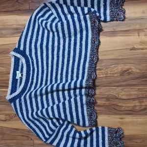 Prima cropped sweater nwt